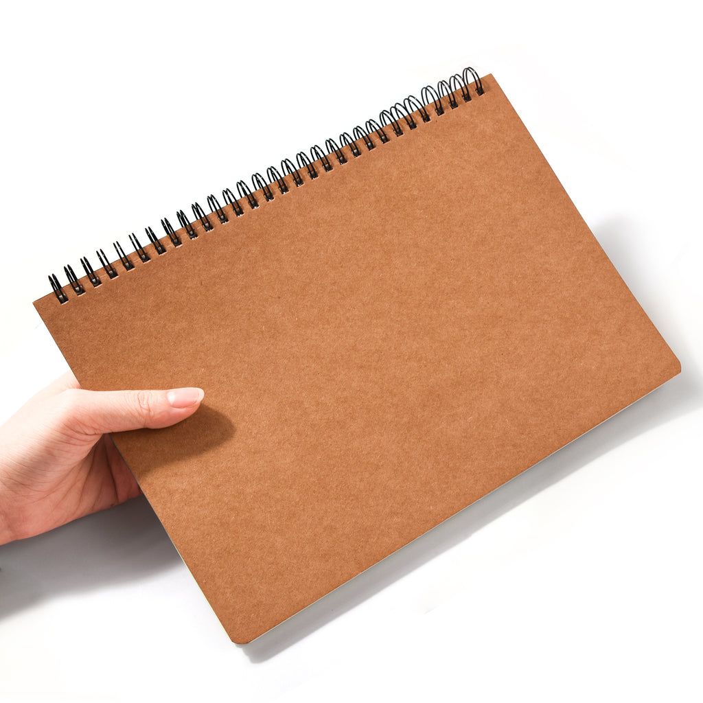 Spiral Notebook – Kraft Cover