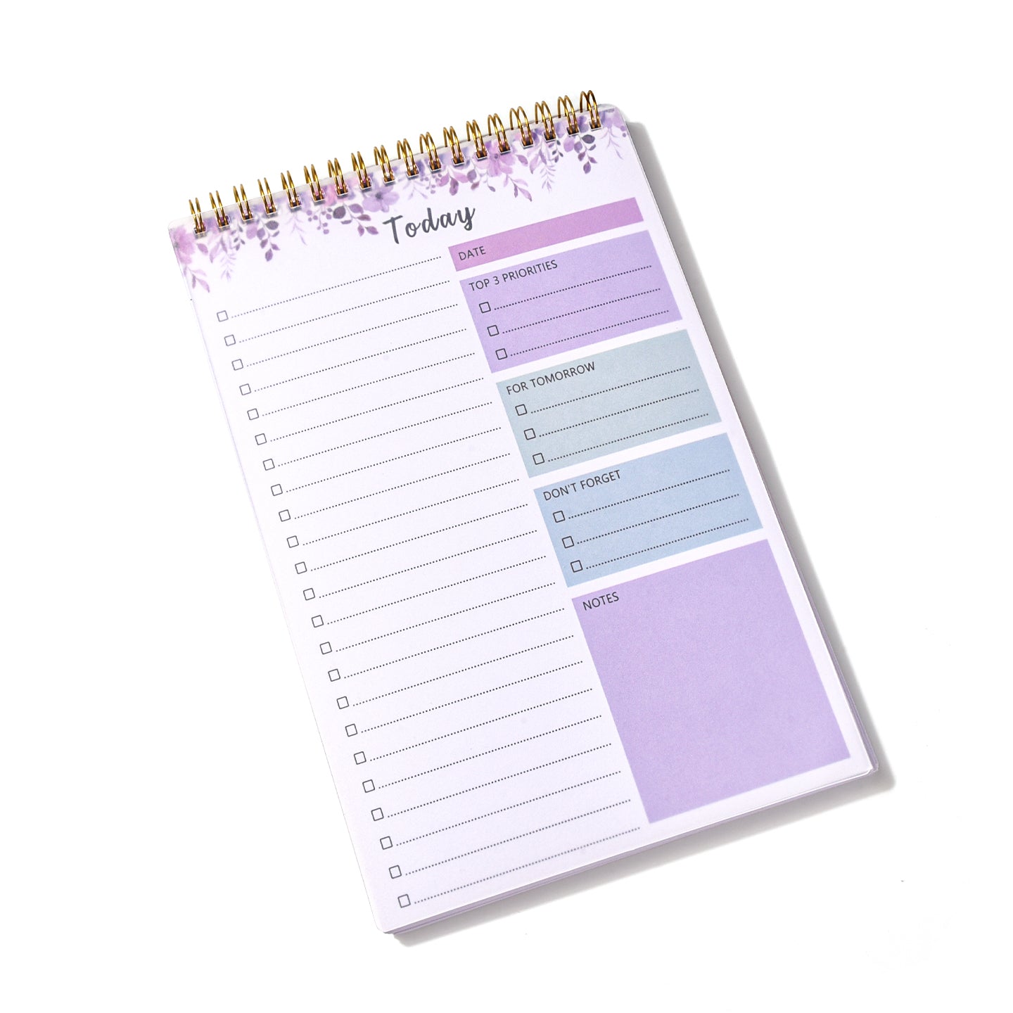 Top-Spiral Planner – Clear PVC Cover