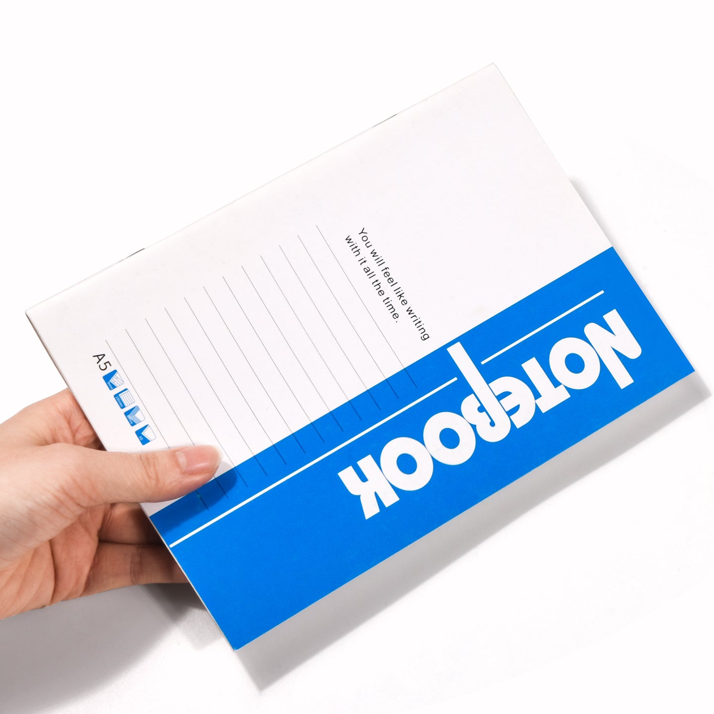 Softcover Notebook – Printed Cover (Saddle-Stitched)