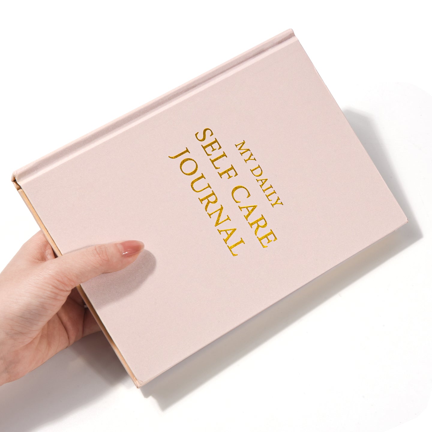 Hardcover Notebook – Fabric Cover (Self Care Journal)