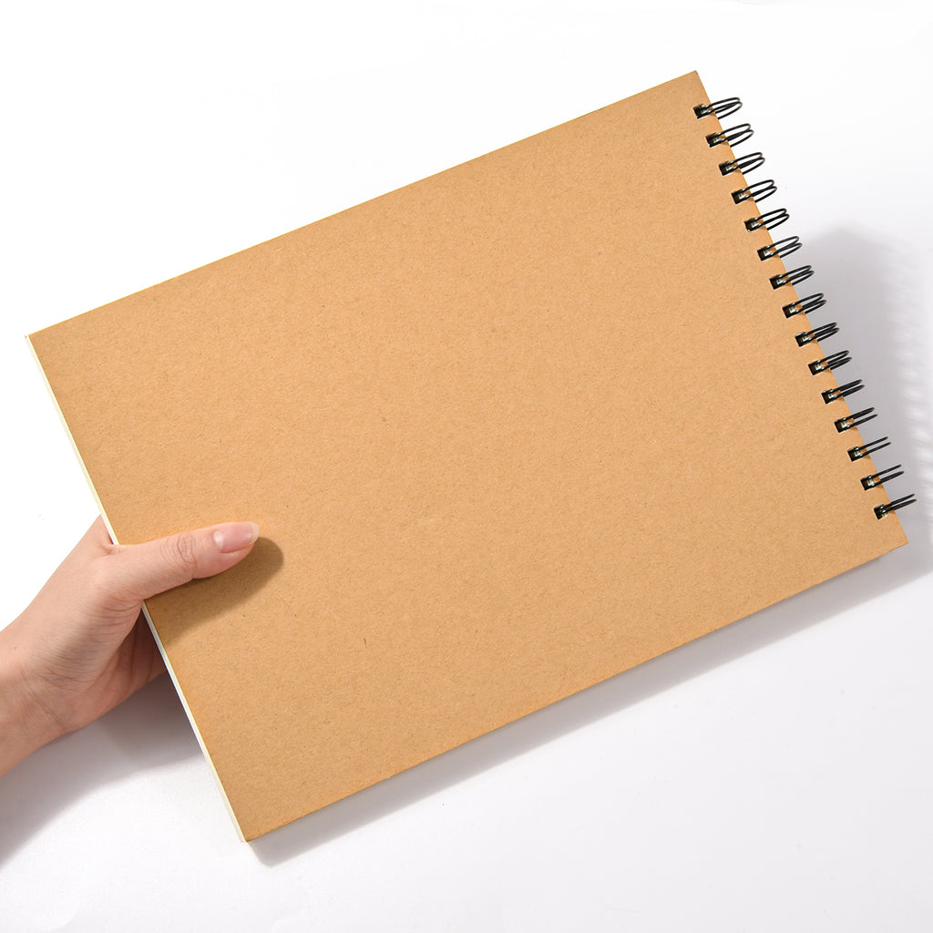 Top-Spiral Sketchbook – Kraft Cover