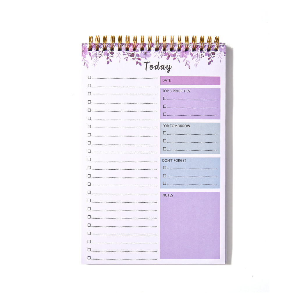 Top-Spiral Planner – Clear PVC Cover