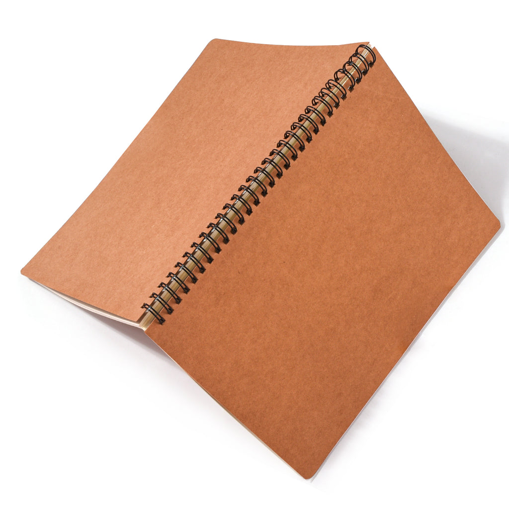 Spiral Notebook – Kraft Cover