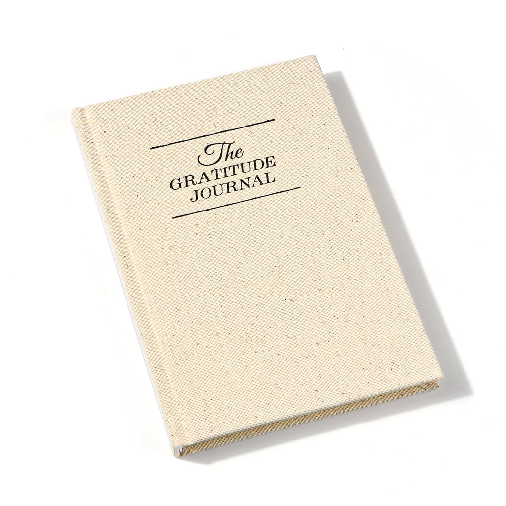 Hardcover Notebook – Fabric Cover (Gratitude Journal)