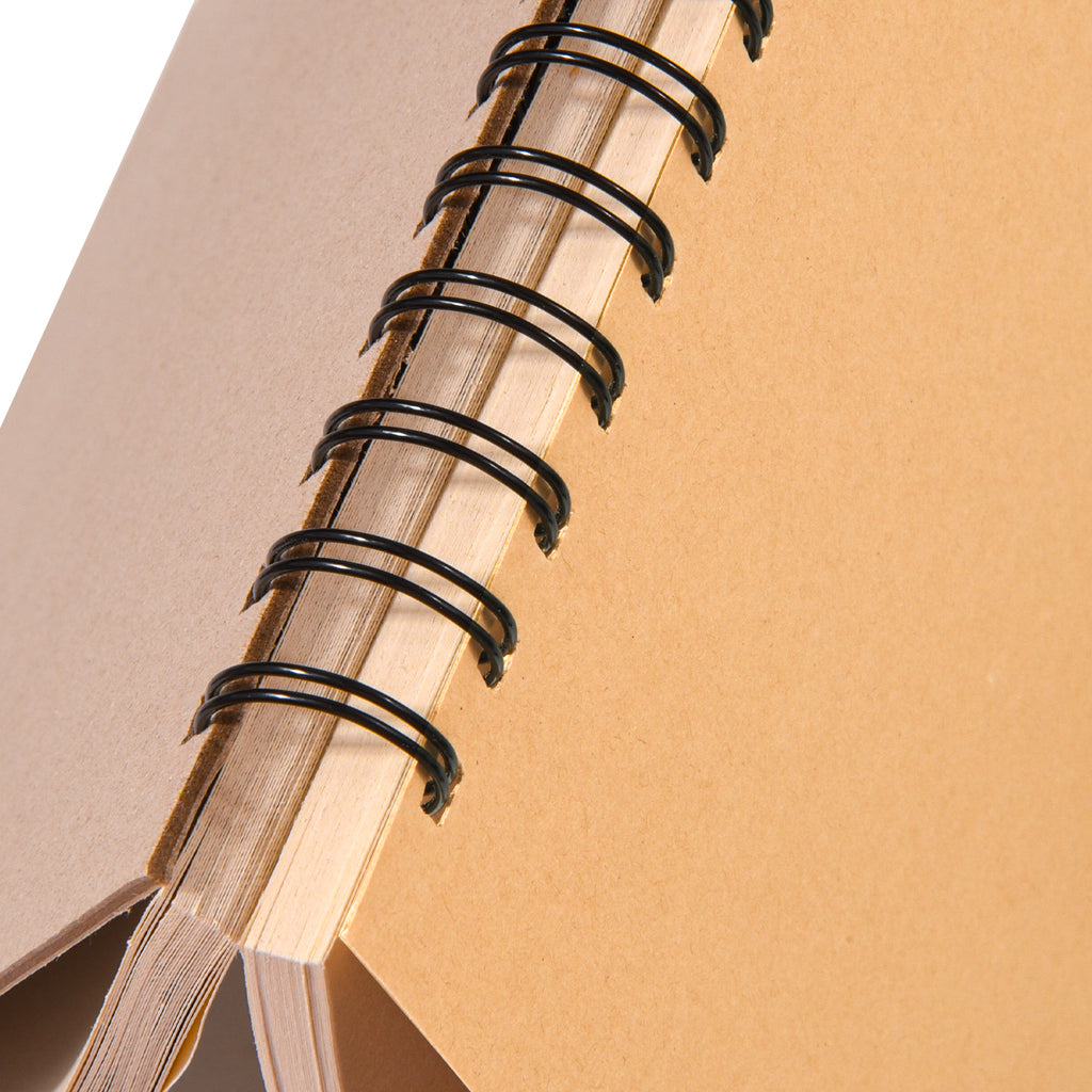 Top-Spiral Sketchbook – Kraft Cover