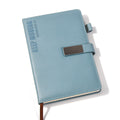Hardcover Notebook – PU Leather Cover with Strap