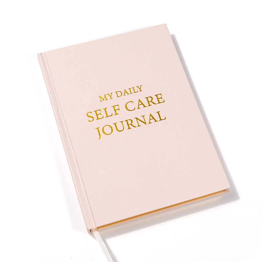 Hardcover Notebook – Fabric Cover (Self Care Journal)