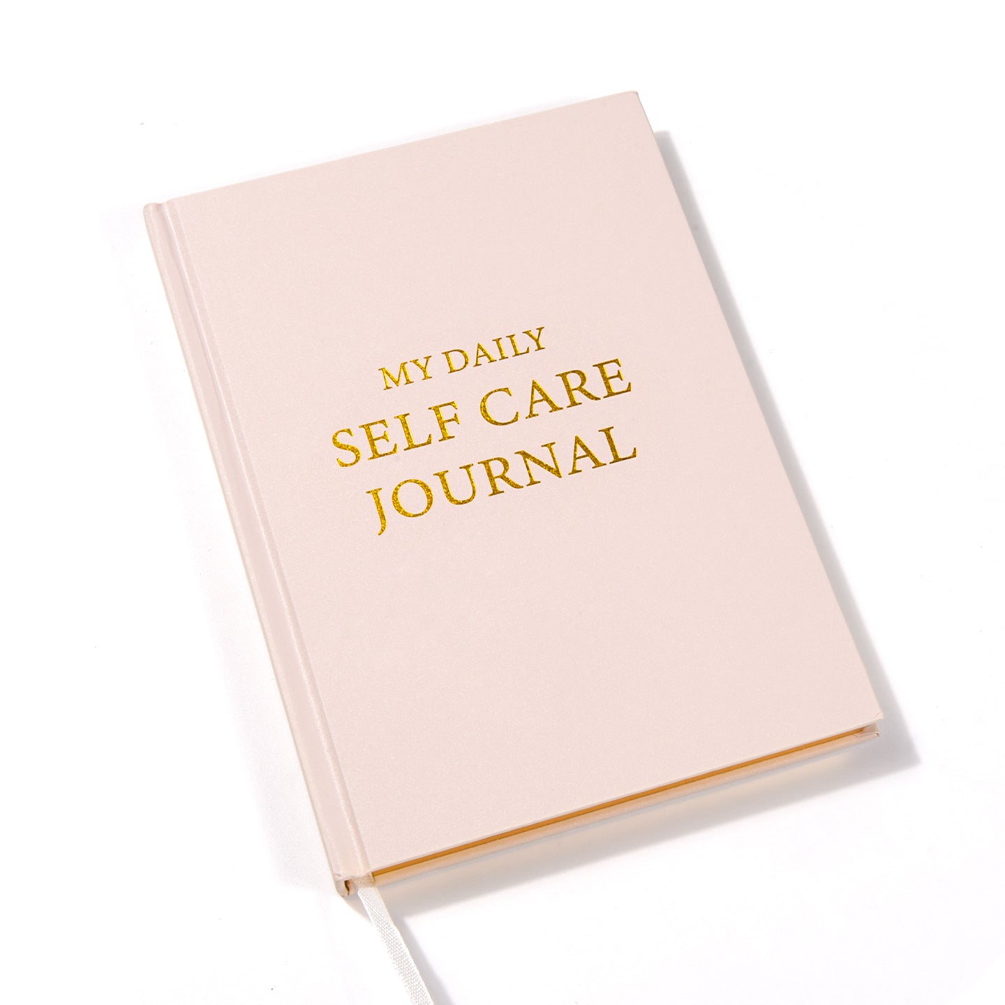 Hardcover Notebook – Fabric Cover (Self Care Journal)