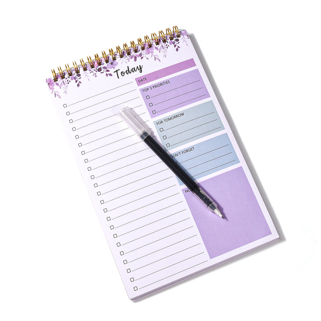 Top-Spiral Planner – Clear PVC Cover