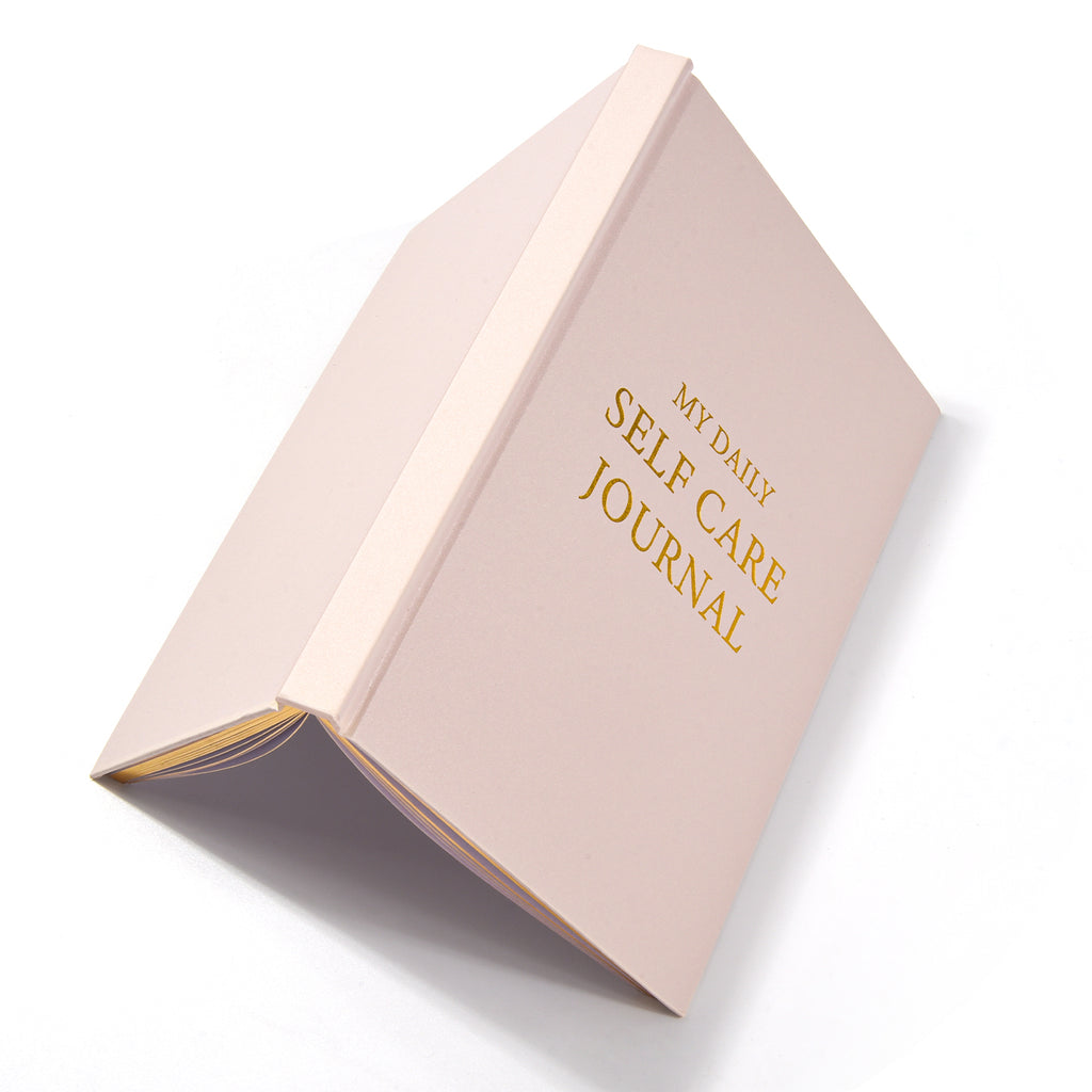 Hardcover Notebook – Fabric Cover (Self Care Journal)