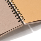 Top-Spiral Sketchbook – Kraft Cover