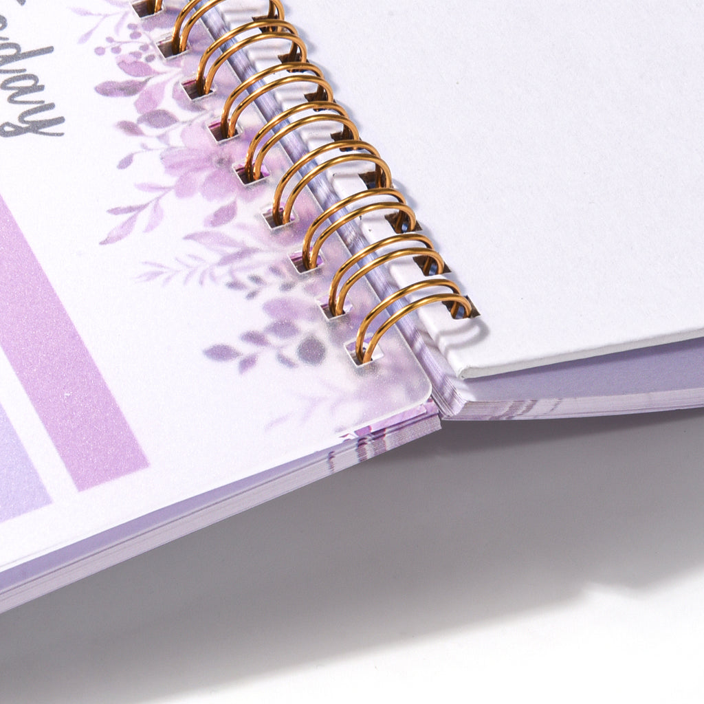 Top-Spiral Planner – Clear PVC Cover