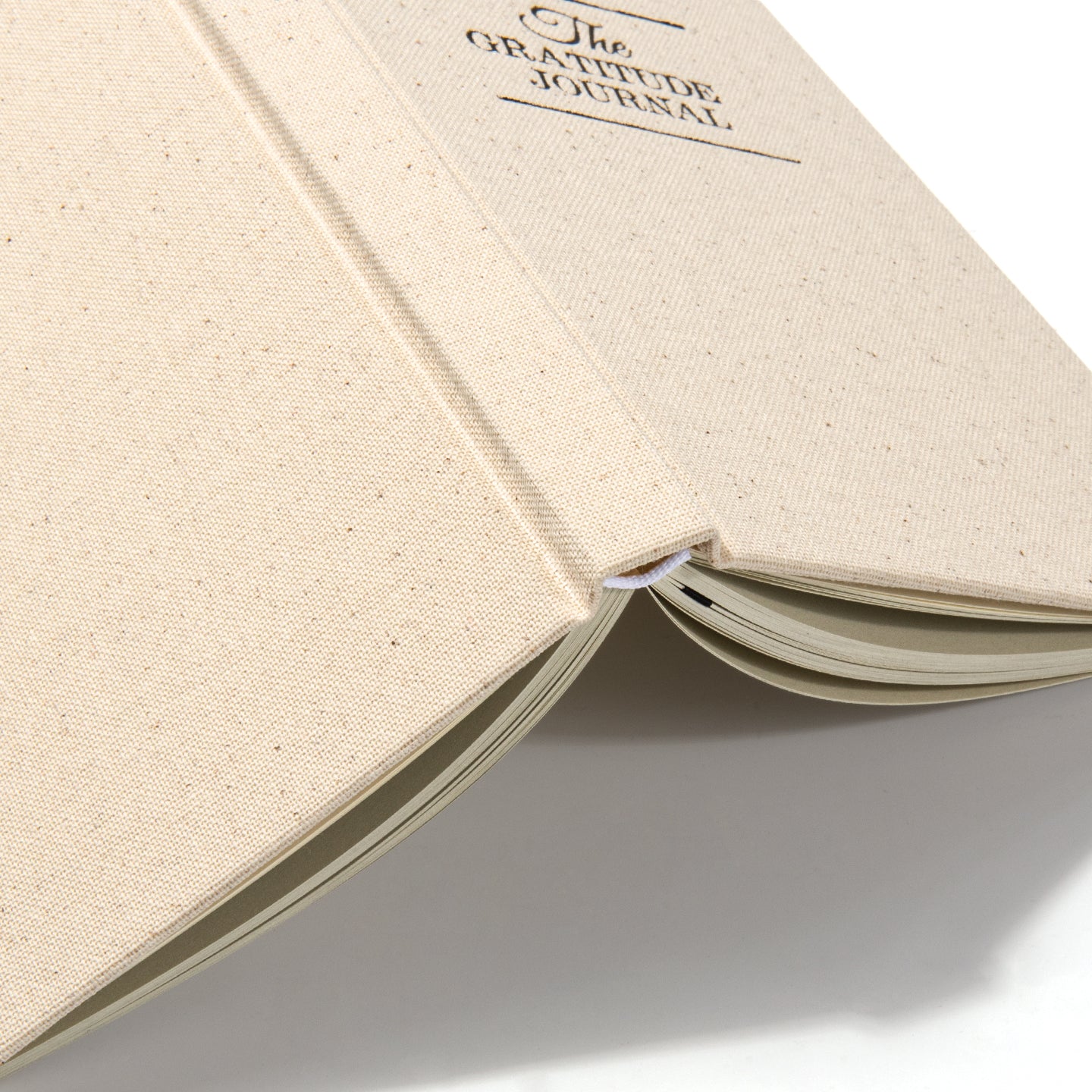 Hardcover Notebook – Fabric Cover (Gratitude Journal)