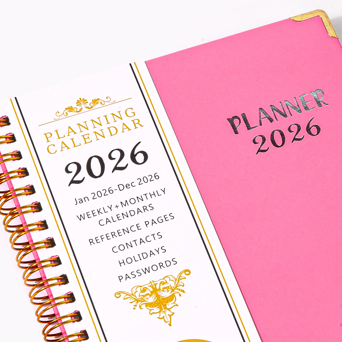 Spiral Planner – Printed Cover