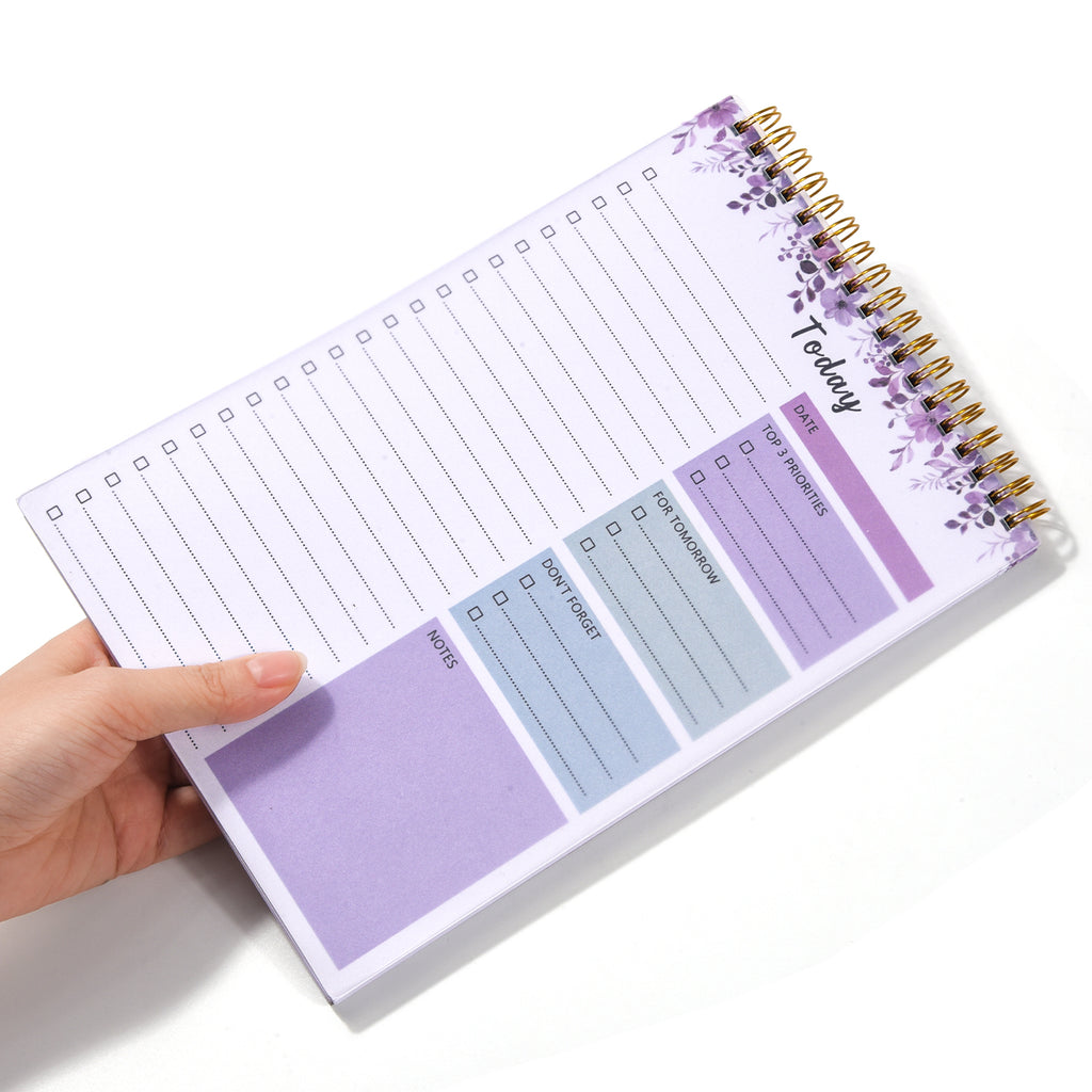 Top-Spiral Planner – Clear PVC Cover