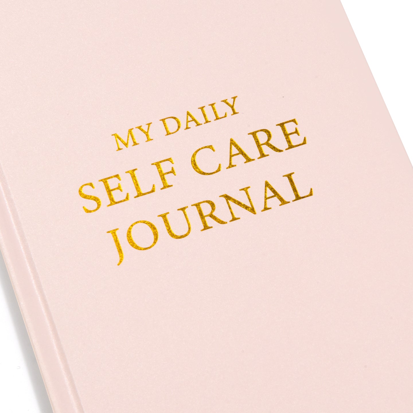 Hardcover Notebook – Fabric Cover (Self Care Journal)
