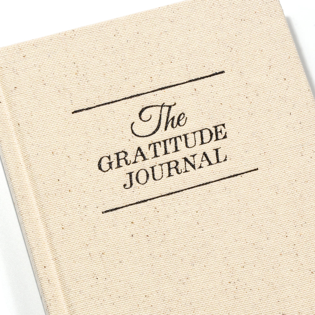 Hardcover Notebook – Fabric Cover (Gratitude Journal)