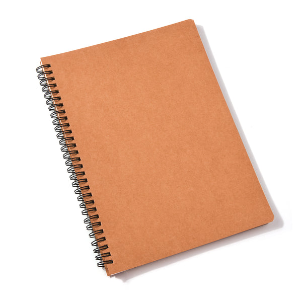 Spiral Notebook – Kraft Cover