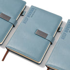 Hardcover Notebook – PU Leather Cover with Strap