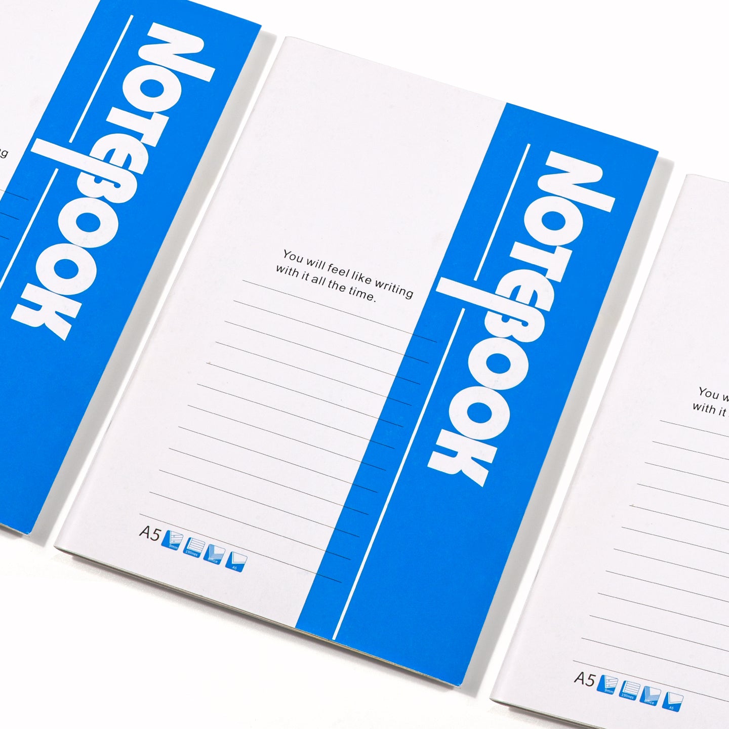 Softcover Notebook – Printed Cover (Saddle-Stitched)