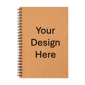 A4 Spiral Kraft Cover Notebook