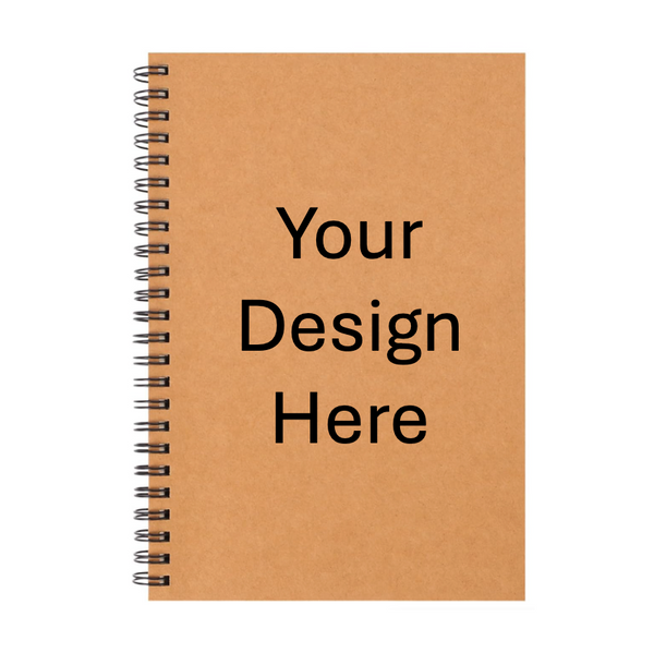 A4 Spiral Kraft Cover Notebook