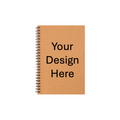 A5 Spiral Kraft Cover Notebook