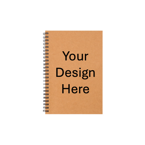 A5 Spiral Kraft Cover Notebook