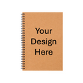 B5 Spiral Kraft Cover Notebook