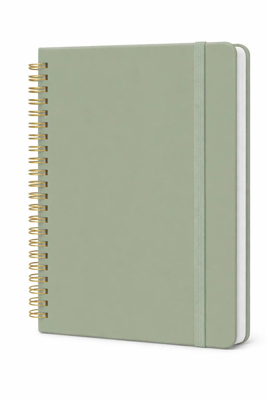 Spiral Bound Hardcover PU Leather Notebooks