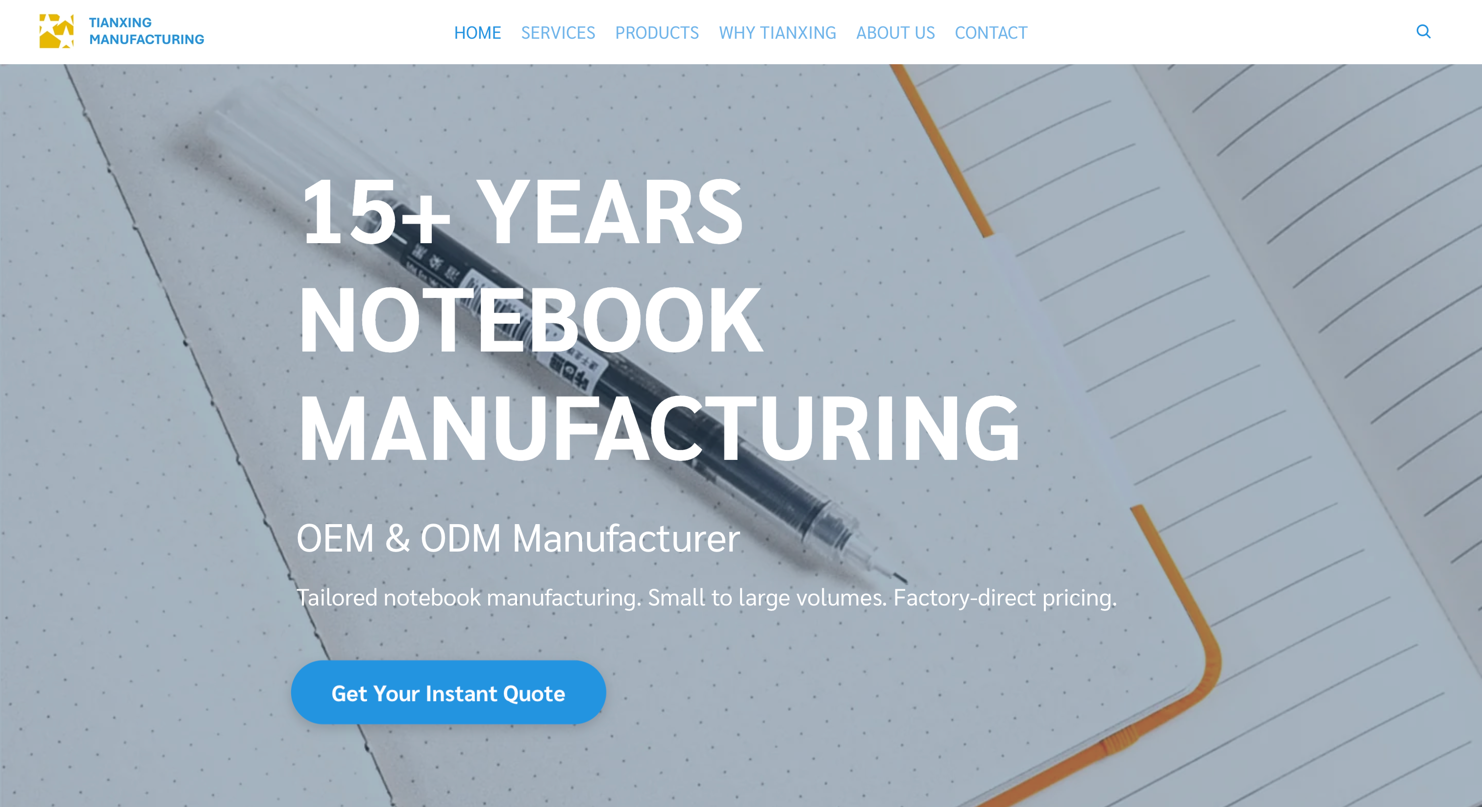 planner OEM new – Tianxing Notebook Manufacturing