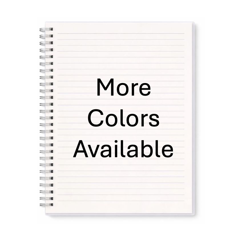 US Letter Spiral PP Cover Notebook