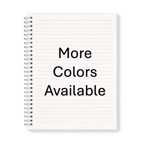 US Letter Spiral PP Cover Notebook