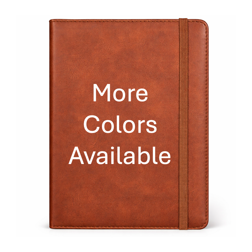 US Letter Hardcover PU Stitched Notebook