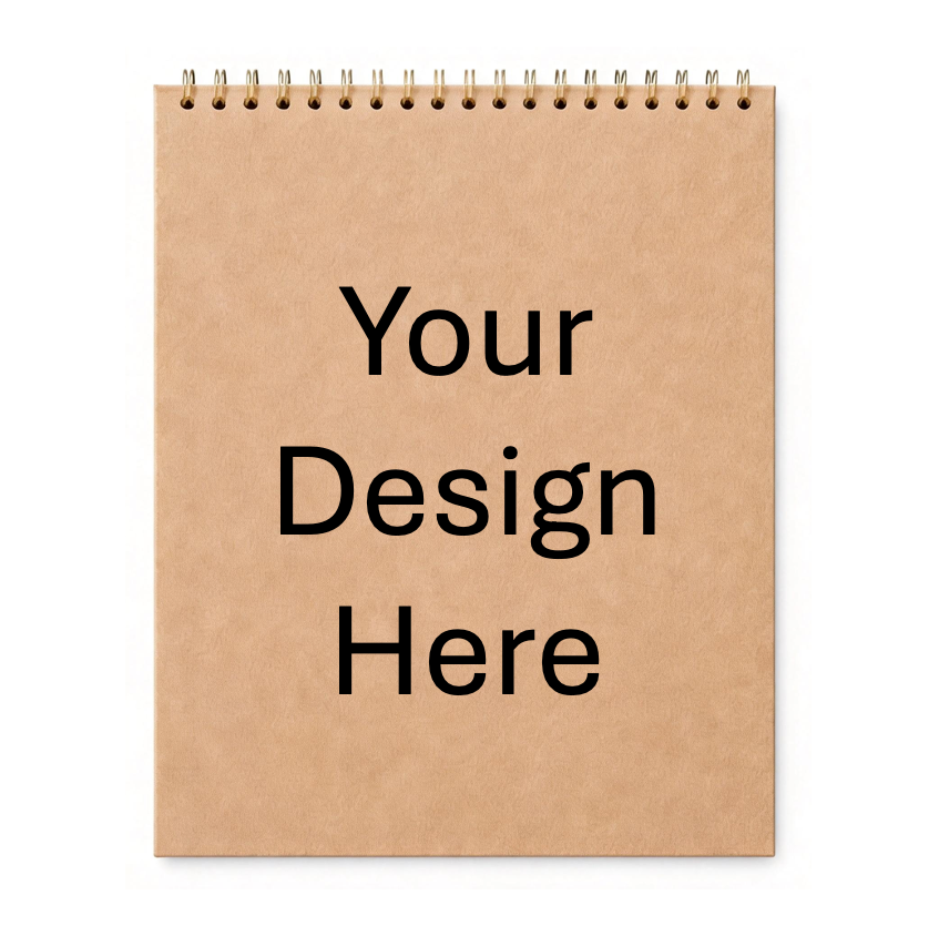 US Letter Hardcover Kraft Sketchbook