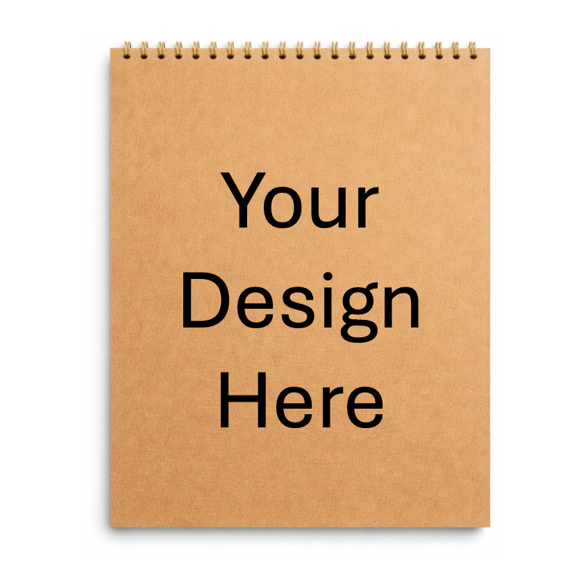 US Letter Softcover Kraft Sketchbook
