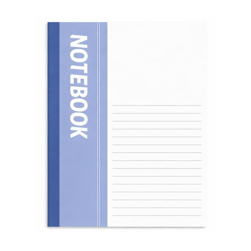 US Letter Softcover Exercise Notebook